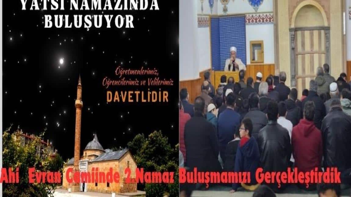 Vakti Kuşanmak Projesi Kapsamında 2. Cami buluşmamızı gerçekleştirdik