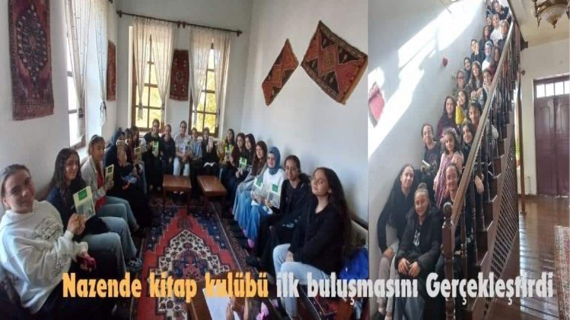 Nazende Kitap Kulübü İlk Buluşmasını Gerçekleşti